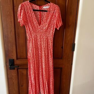 Faithful the Brand Floral Midi Dress